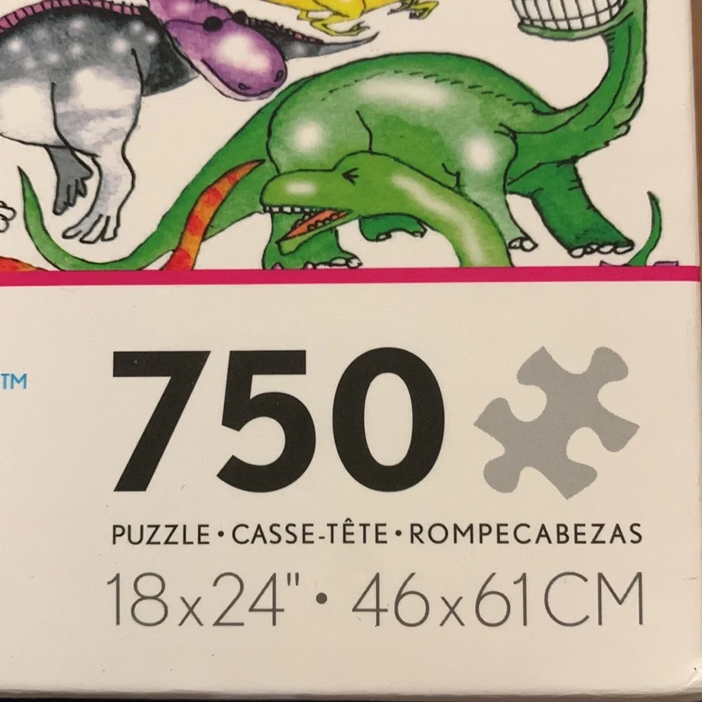 CEACO- 750 Piece Dinosaur 🦕 Puzzle 🧩 🇺🇸🆕